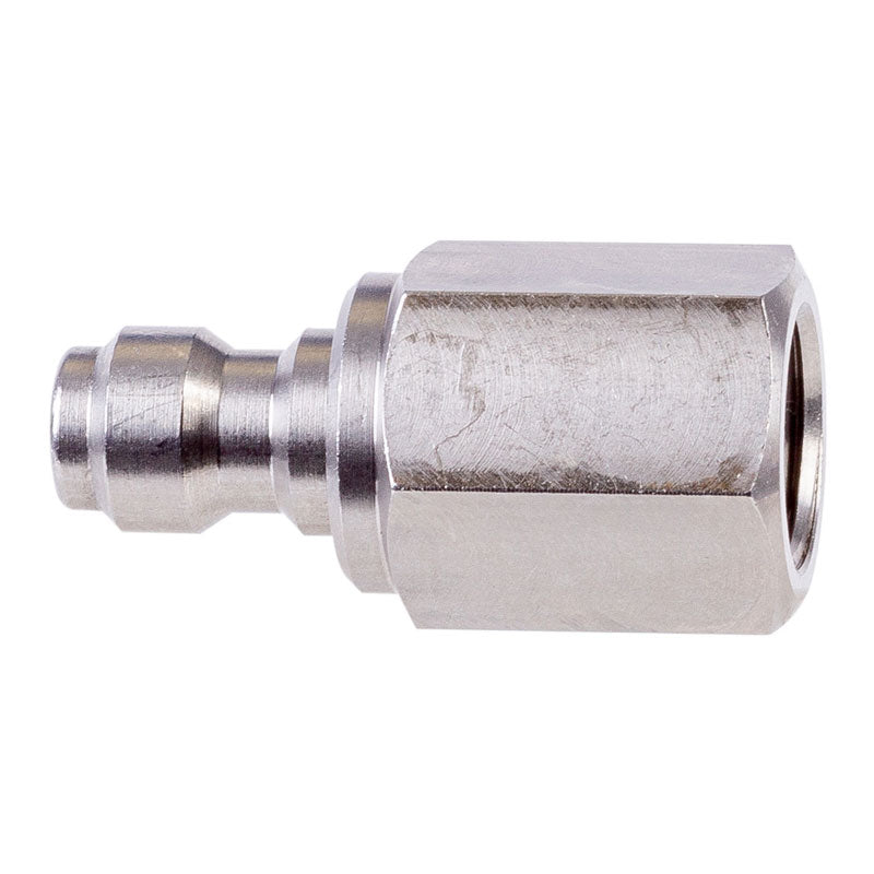 Male QD, 1/8" BSPP Female, 5000 PSI, Delrin Seal
