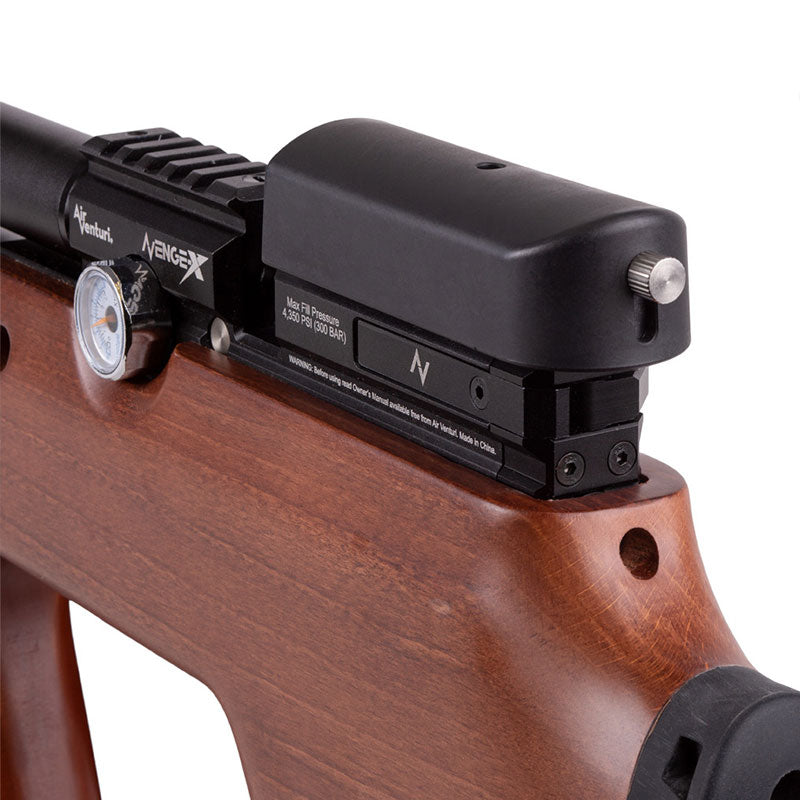 Avenge-X Bullpup PCP Air Rifle, Wood Stock