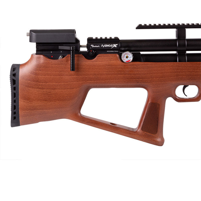 Avenge-X Bullpup PCP Air Rifle, Wood Stock