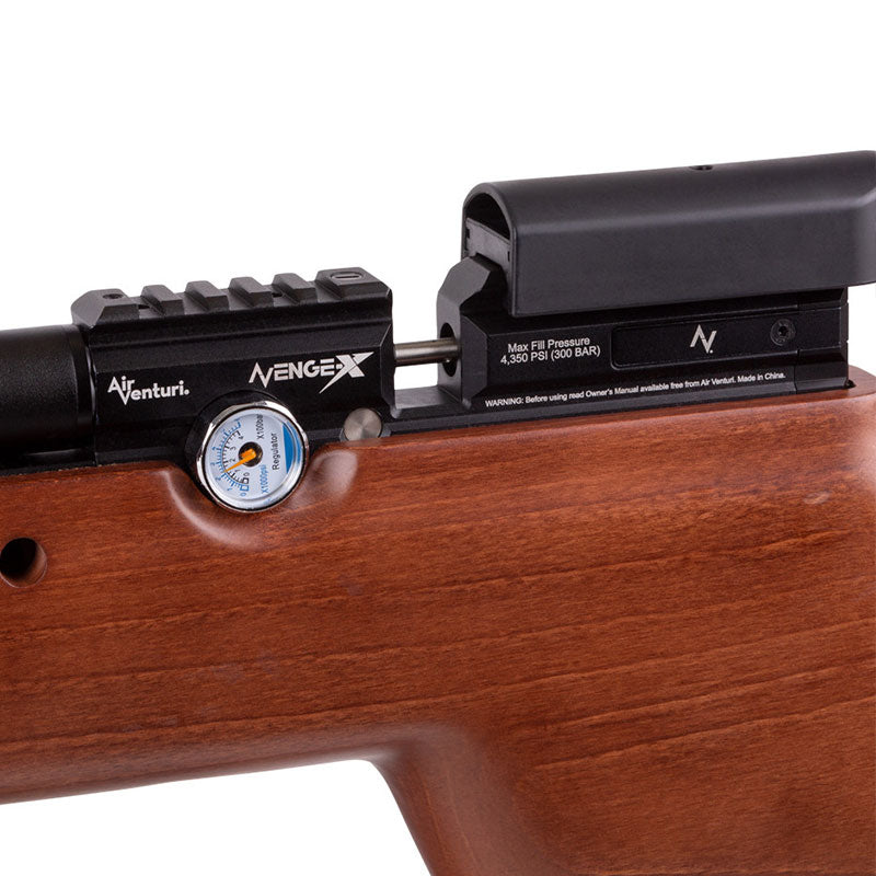 Avenge-X Bullpup PCP Air Rifle, Wood Stock