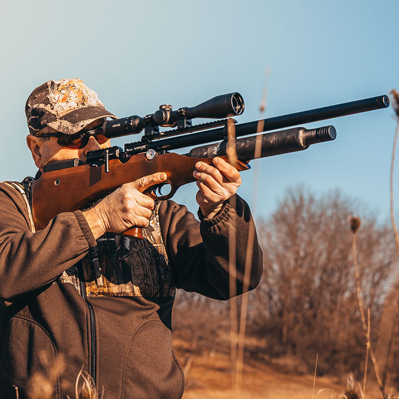 Avenge-X Bullpup PCP Air Rifle, Wood Stock