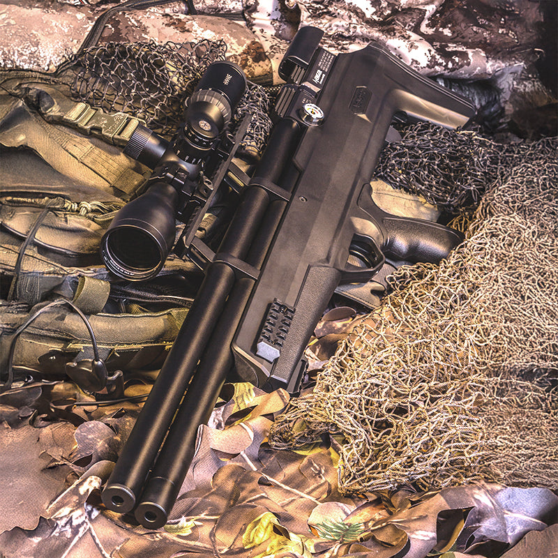 Avenger Bullpup II PCP Air Rifle, Synthetic Stock