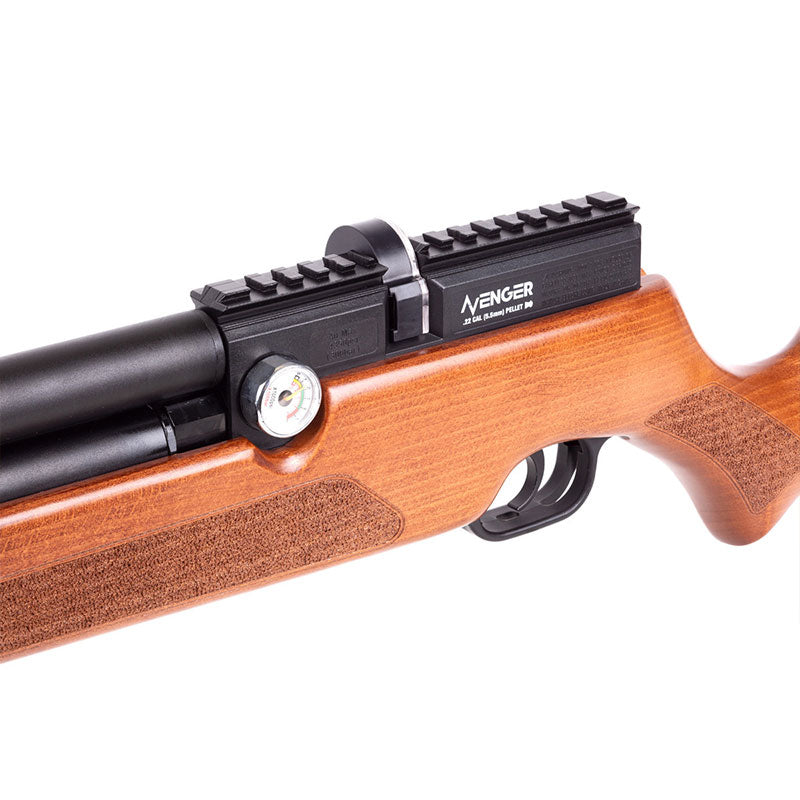 Avenger, Regulated PCP Air Rifle, Wood Stock