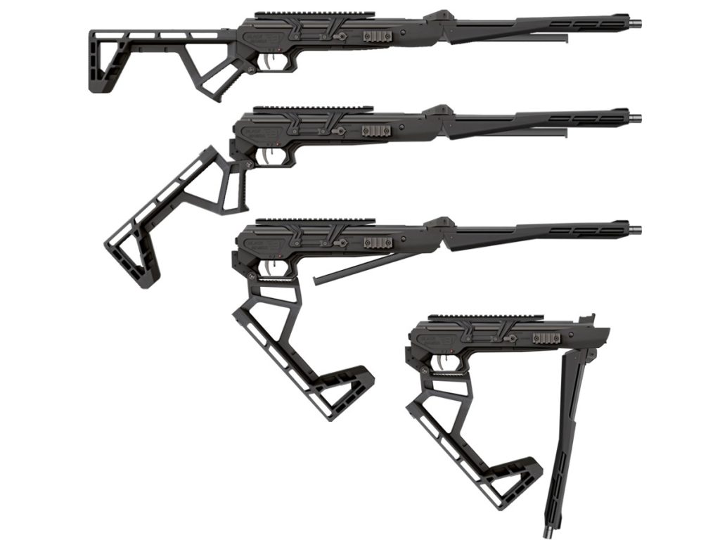 Black Bunker BM8 Folding Breakbarrel Pellet Rifle