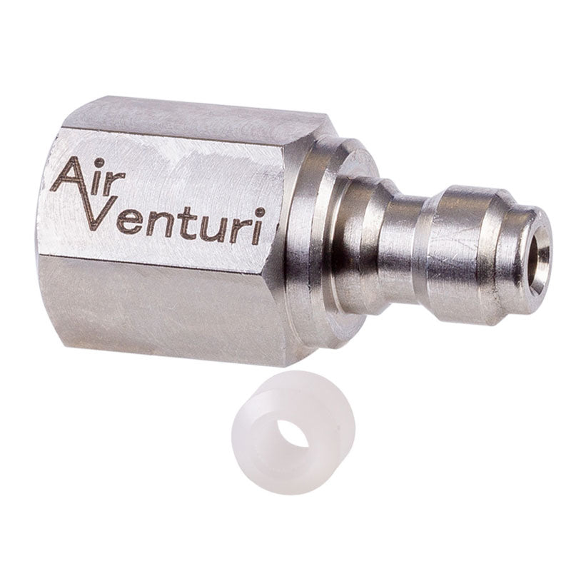 Male QD, 1/8" BSPP Female, 5000 PSI, Delrin Seal