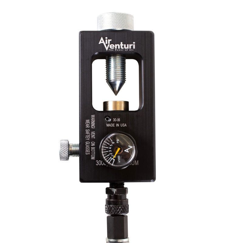Scuba Tank Yoke K-Valve Adapter & Hose, with Quick Disconnect