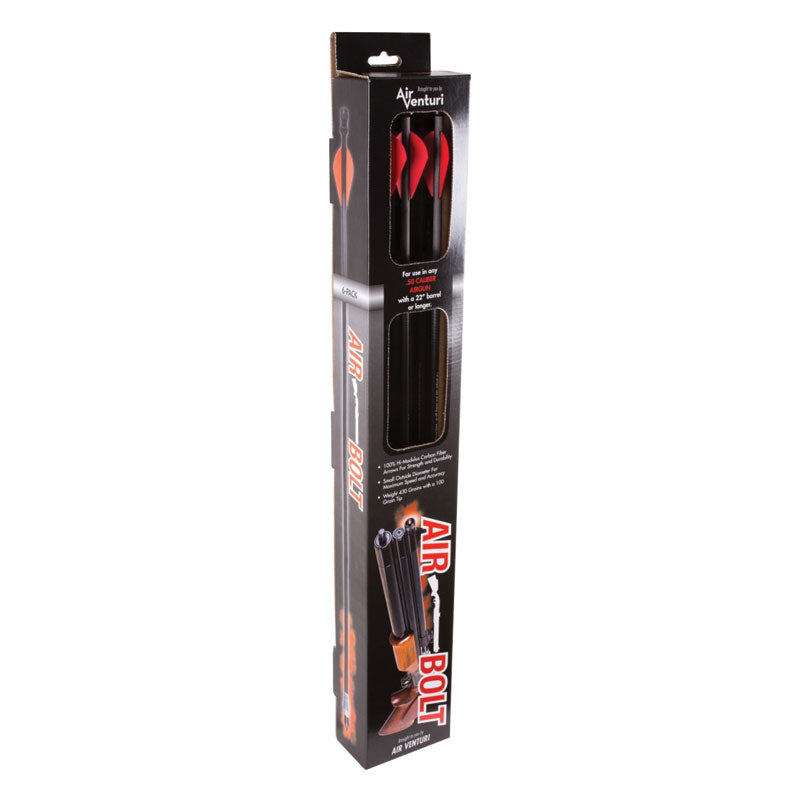 Air Bolt, 6 pack .50 cal