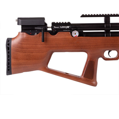 Avenge-X Bullpup PCP Air Rifle, Wood Stock