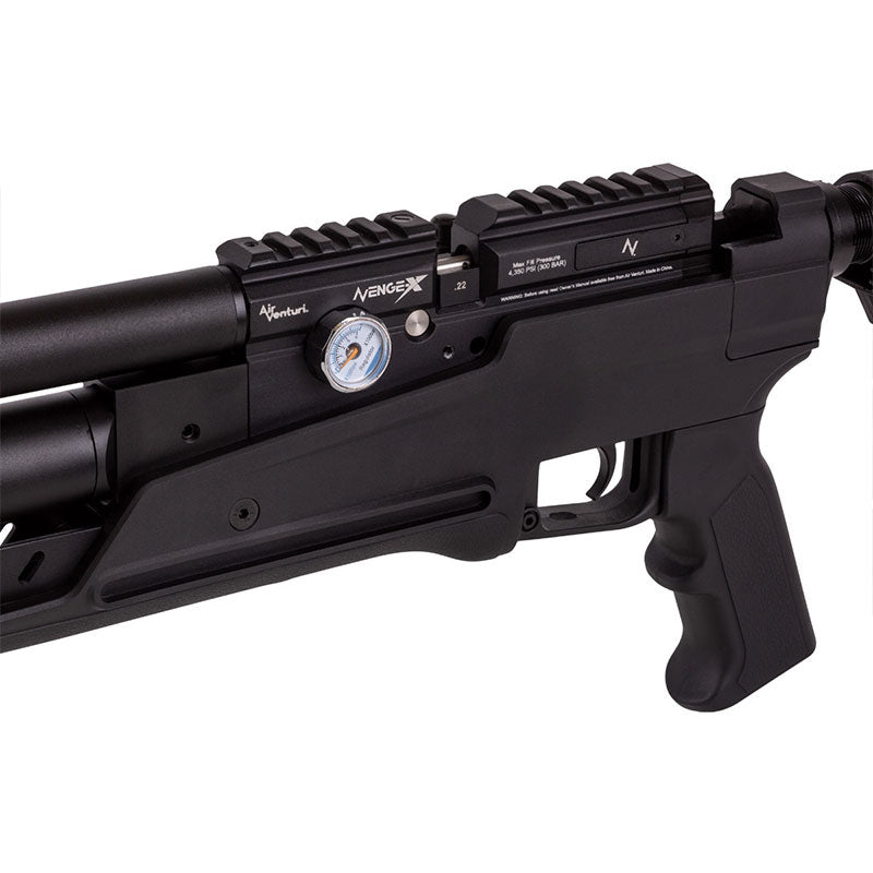 Avenge-X Tactical PCP Air Rifle, Synthetic Stock