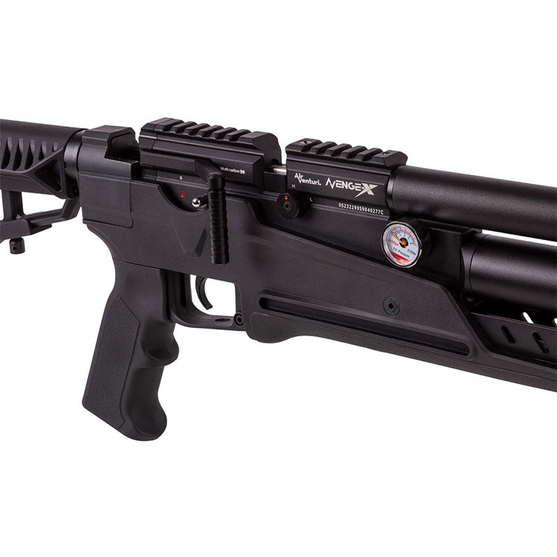 Avenge-X Tactical PCP Air Rifle, Synthetic Stock