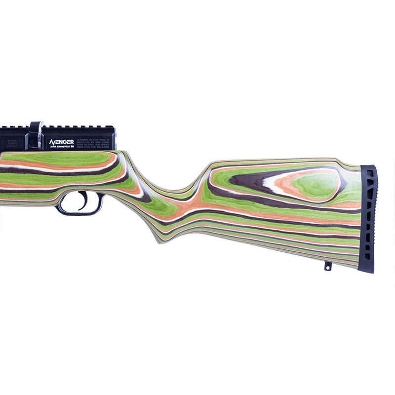 Air Venturi Avenger, Green Mountain Camo Laminate Stock, .25 Cal.