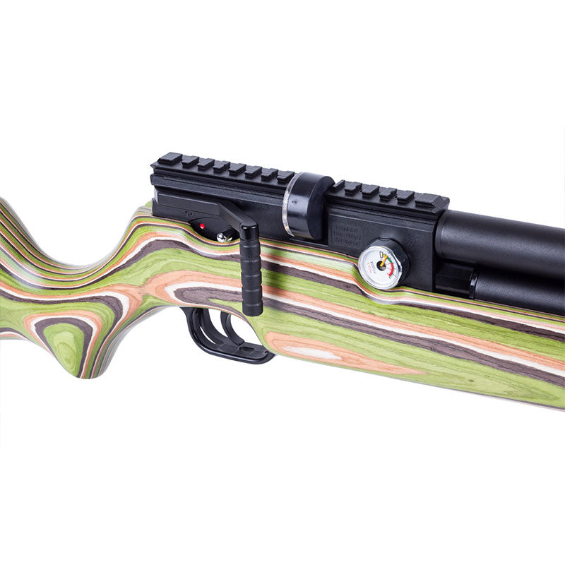 Air Venturi Avenger, Green Mountain Camo Laminate Stock, .25 Cal.