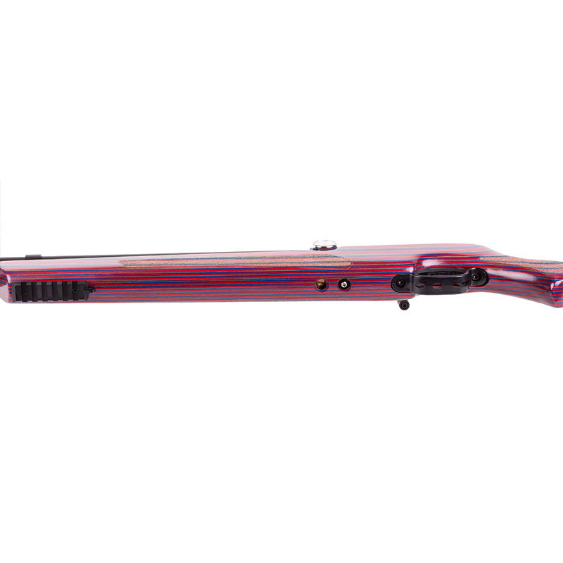 Avenger, Regulated PCP Air Rifle, Red/Blue Laminate Stock, .25 Cal.
