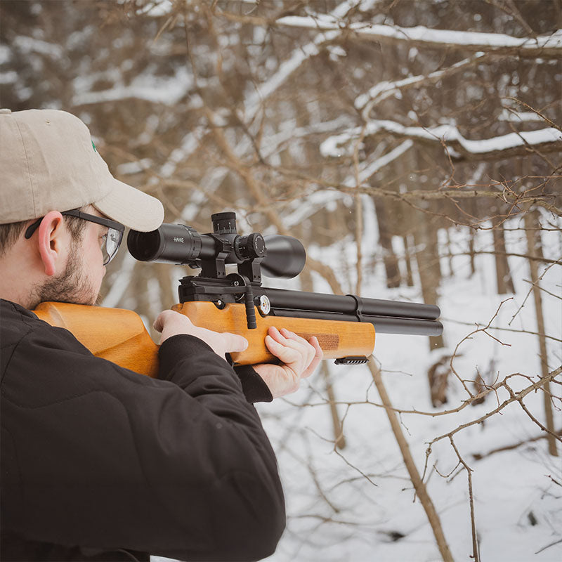 Avenger, Regulated PCP Air Rifle, Wood Stock