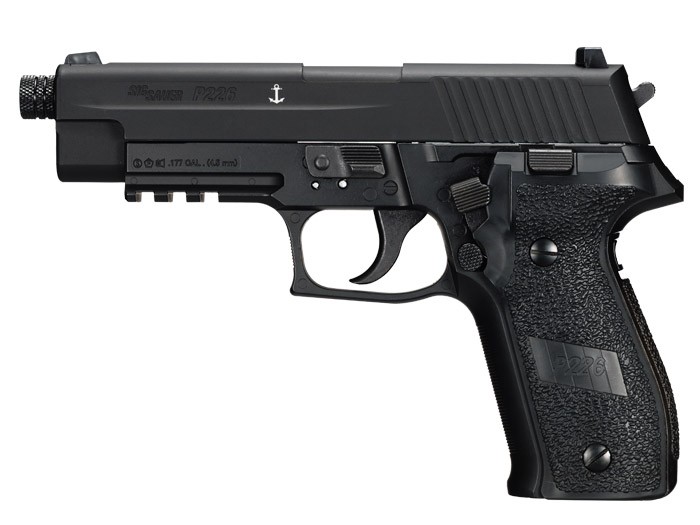 3691 SIG Sauer P226 CO2 Pellet Pistol, Black-img-0