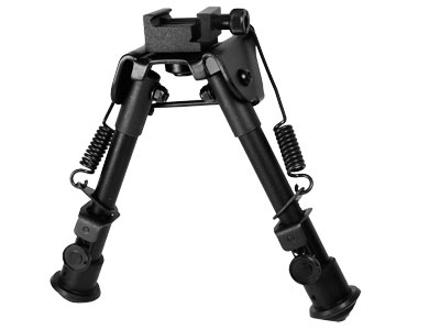 3373 Tactical OP Bipod, SWAT/Combat Profile, Telescoping & Folding Legs-img-0