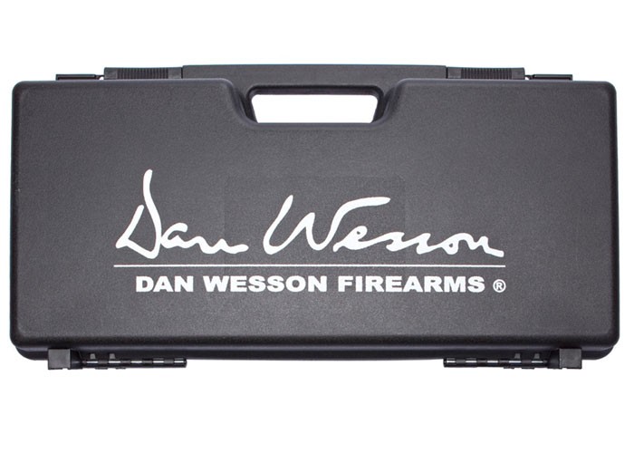 4931 ASG Dan Wesson Revolver Case With Logo, Plastic, Black, 3.3"x9"x18"-img-0